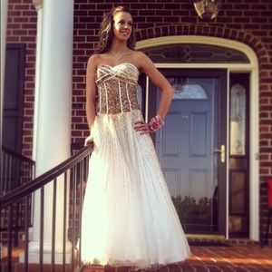 Ball gown prom dress